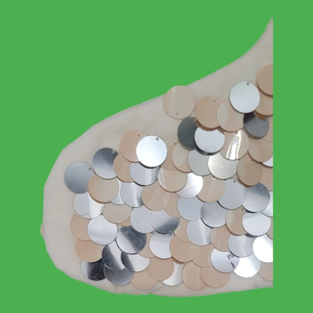 West Elm Sequins Hanging Christmas Stocking
